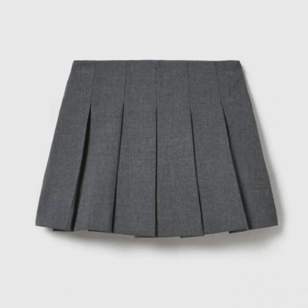 Zara Pleated Studded Skirt